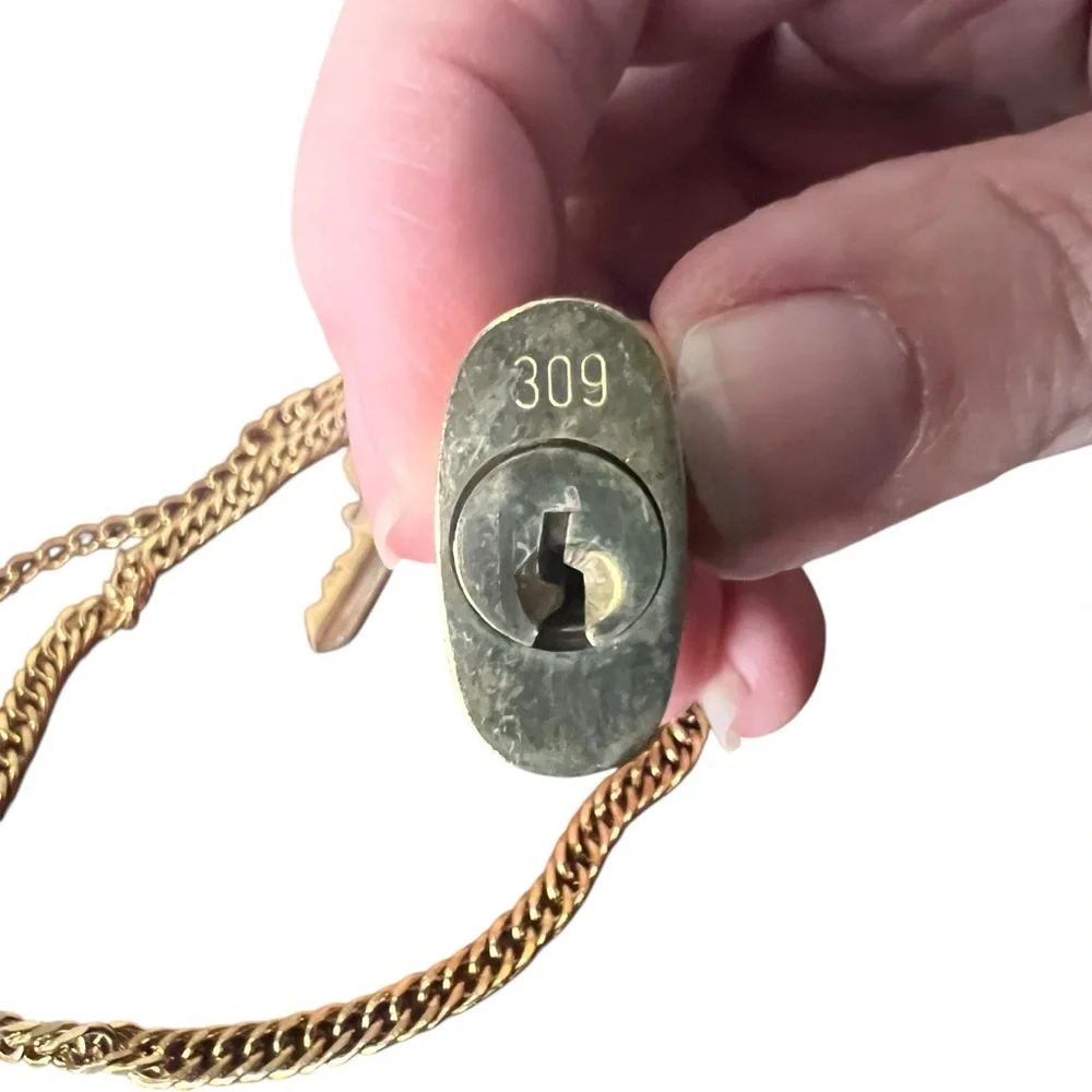 Louis Vuitton Necklace with Lock and Key Lock #309 - Picture 2 of 10